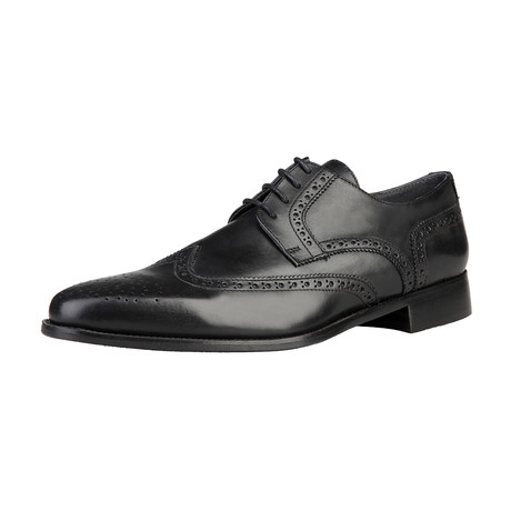 Damion Leather Lace-Up Shoe // Black (Euro: 40)