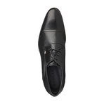 Davlo Leather Lace-Up Shoe // Black (Euro: 40)