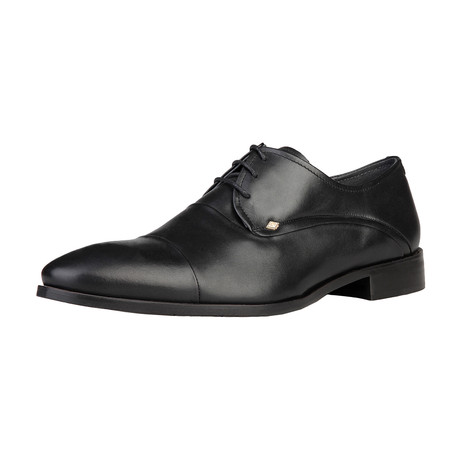 Davlo Leather Lace-Up Shoe // Black (Euro: 40)