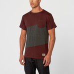 Hoffman Short Sleeve Shirt // Dark Burgundy (M)