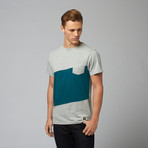 Hoffman Tee // Dark Azure (2XL)