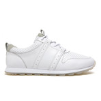 Clae // Mills Sneaker // White Tumbled Leather (US: 11.5)