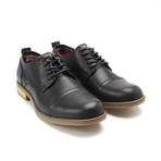 Edmonds Cap Toe Oxford // Black (US: 8)