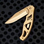 Gerber Paraframe II Golden Eagle Edition // Combo Edge