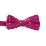 Check Bowtie // Rose