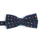 Check Bowtie // Navy