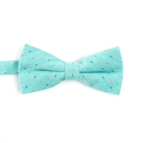 Raindrop Bowtie // Mint