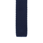 Slim Knit Tie // Navy