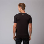 Stretch V Neck Tee // Black (M)