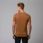 Stretch Crew Tee // Tobacco (XL)