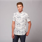 Howe // Intoxicated Button Down Shirt // White (S)