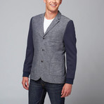 Howe // Top Down Blazer // Navy + Grey (US: 40)