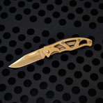 Gerber Mini Paraframe // Golden Eagle Edition // Plain Edge