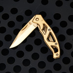 Gerber Mini Paraframe // Golden Eagle Edition // Plain Edge