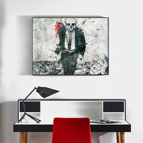 Alex Cherry // Remorse is for the Dead // Framed Fine Art Print (24"L x 18"W x 2"H)