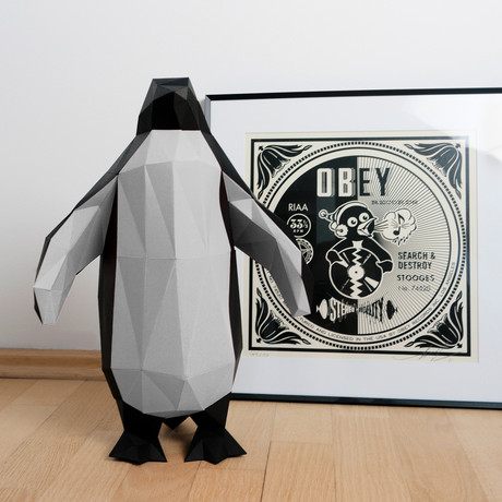 Penguin (Black + Grey)