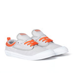 International Canvas Low-Top Sneaker // Silver + Tangerine (US: 12)