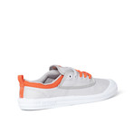 International Canvas Low-Top Sneaker // Silver + Tangerine (US: 9)