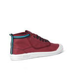 High Leap Canvas Sneaker // Maroon (US: 12)