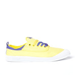 International Canvas Low-Top Sneaker // Lemon + Purple (US: 8)