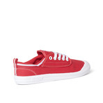 International Canvas Low-Top Sneaker // Red + White (US: 9)