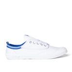 International Low-Top Sneaker // White + Blue (US: 6)