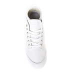 High Leap Leather Sneaker // White + White (US: 8)