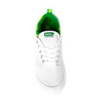 International Low-Top Sneaker // White + Green + Gold (US: 7)