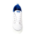 International Low-Top Sneaker // White + Blue (US: 6)