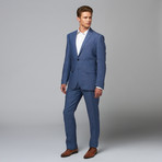 Daniel Hechter // Tailored Linen Jacket // Medium Blue (US: 42L)