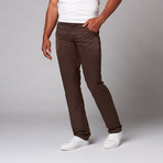 795 Straight Slim Jean // Brown (36WX30L)