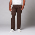 795 Straight Slim Jean // Brown (36WX30L)