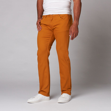 Slim Fit Jean // Mustard (28WX30L)