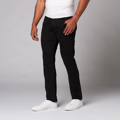 714 Skinny Fit // Black (28WX30L)