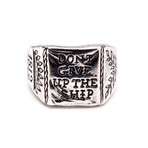 Don't Give Up The Ship Ring (Size 4)