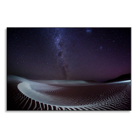 Milky Way + Stars Over A Sand Dune // Australia (16"W x 13"H x 1"D)