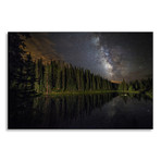 Lake Irene's Milky Way Mirror (16"W x 11"H x 1"D)