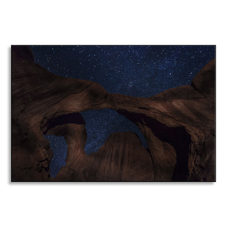 Stars Over Double Arch (16"W x 13"H x 1"D)