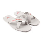 Ciabatta Criss Cross Beach Sandal // Grey (Euro: 39)