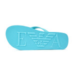 Emporio Armani // Infradito Basic Flip Flop // Turquoise (Euro: 42)