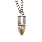 Rimfire Bullet Necklace