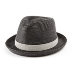 Fedora // Charcoal + Black (XL)