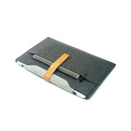 Leather 13" Macbook Air Sleeve (Black)