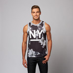 NY Nightshade Basketball Jersey // Black (L)