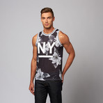 NY Nightshade Basketball Jersey // Black (L)