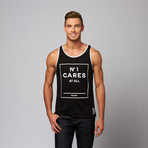 No1 Cares Burnout Tank // Black (XL)