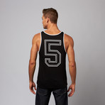 No1 Cares Burnout Tank // Black (XL)