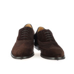 Suede Brogue Oxford // Brown (Euro: 40)