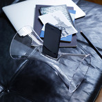 Urania iPhone Glass Holder // Clear Glass