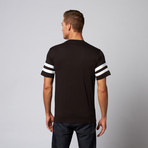 Essential Full Stripe Tee // Black + White (S)